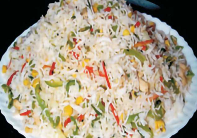 VEGETABLE FRIED RICE