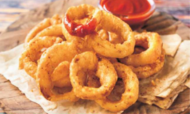 Onion Ring Bhaji